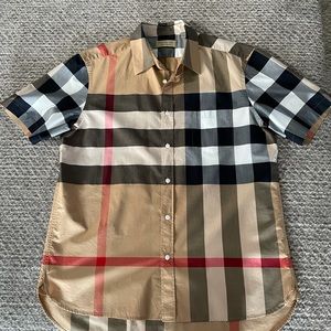 Burberry short sleeve shirt